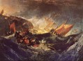 L’épave d’un navire de transport romantique Turner